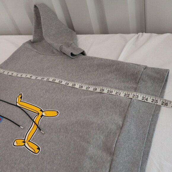 Kirin Peggy Gou Womens Gray Hoodie with Spellout and Balloon Animal Size S NWT - Picture 9 of 9